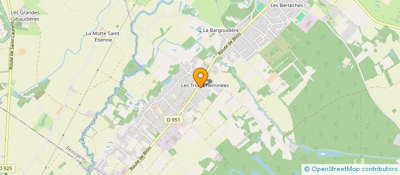 localisation de l'entreprise VOISINS à LAILLY EN VAL