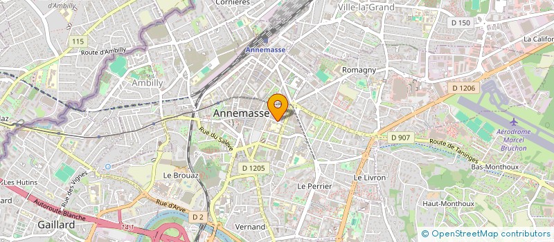 localisation de l'entreprise VOISINS & CO à ANNEMASSE
