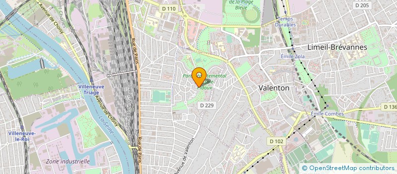 localisation de l'entreprise VOISINS ET ENSEMBLE  VILLENEUVE-SAINT-GEORGES