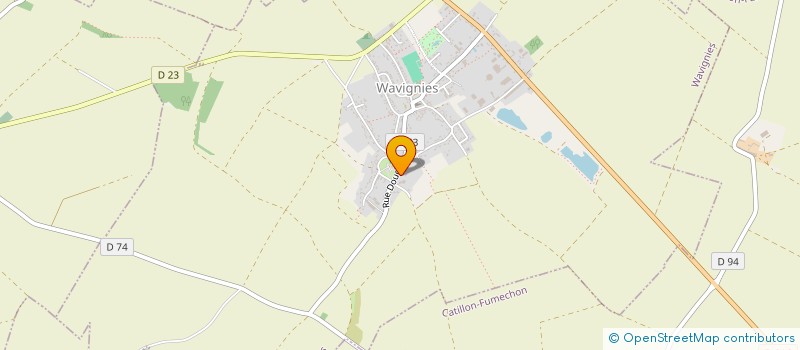 localisation de l'entreprise VOITURE ESCORTE SIGNALEURS DES DEPARTEMENTS 60/70  WAVIGNIES