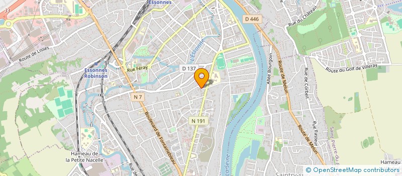 localisation de l'entreprise VOITURE LUXE ET PRIVILEGE à CORBEIL-ESSONNES