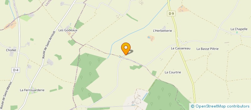 localisation de l'entreprise VOITURE ROUGE  PRUNAY-CASSEREAU