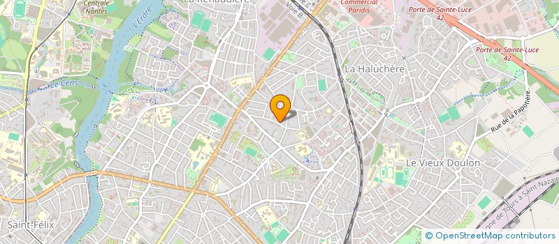 localisation de l'entreprise VOITURELIGNE à NANTES