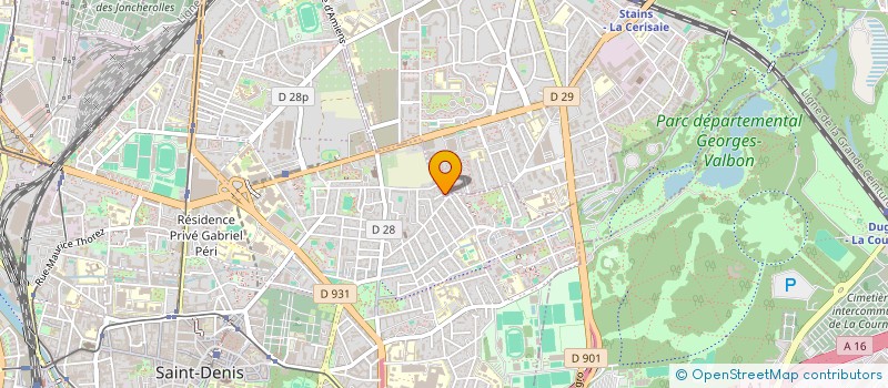 localisation de l'entreprise VOITURES 2 STYLES à STAINS