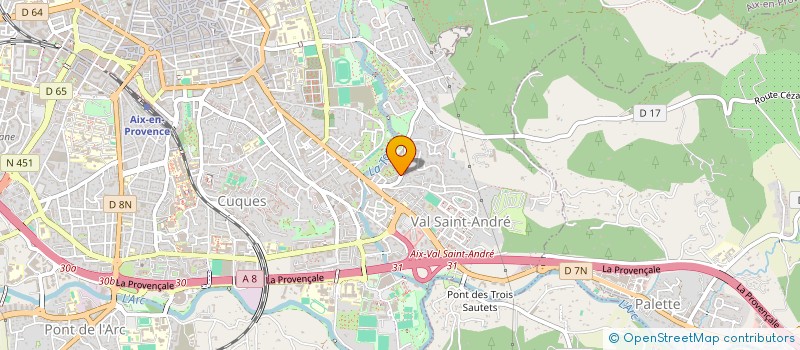 localisation de l'entreprise VOITURES DE COLLECTION à AIX-EN-PROVENCE