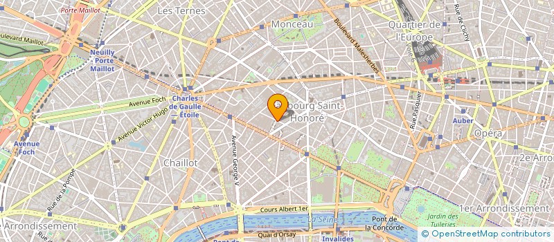localisation de l'entreprise VOITUREX FRET à PARIS