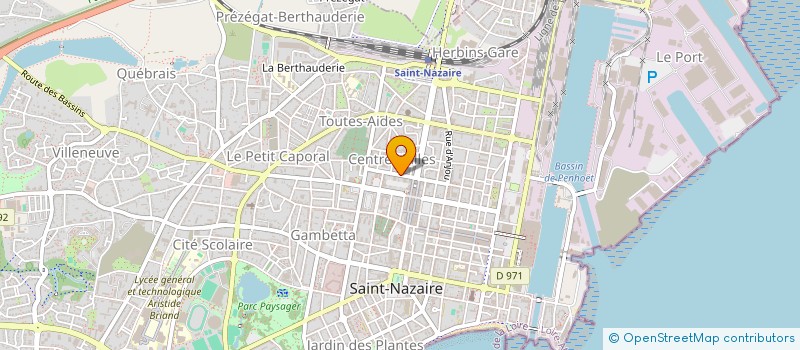 localisation de l'entreprise VOIX AU CHAPITRE à SAINT-NAZAIRE