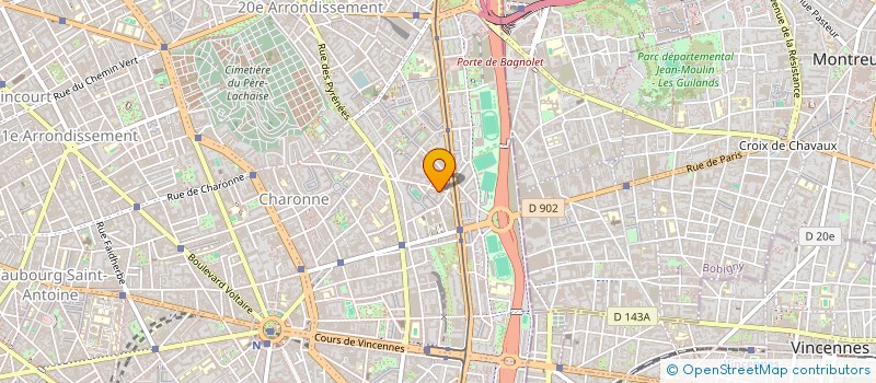 localisation de l'entreprise VOIX D ACCES  PARIS