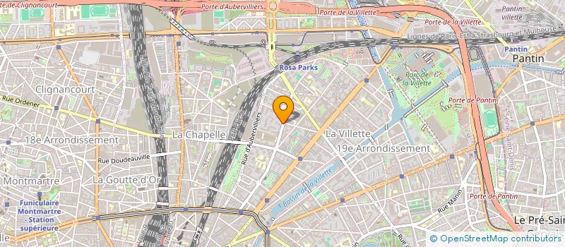 localisation de l'entreprise VOIX D'AFRIQUE  PARIS