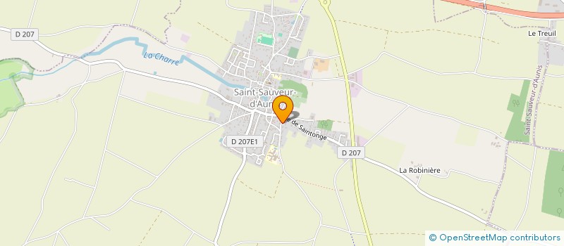 localisation de l'entreprise VOIX D'AUNIS  SAINT-SAUVEUR-D'AUNIS