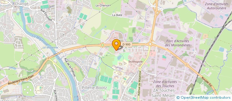 localisation de l'entreprise VOIX D'ECOLES à CHANGE