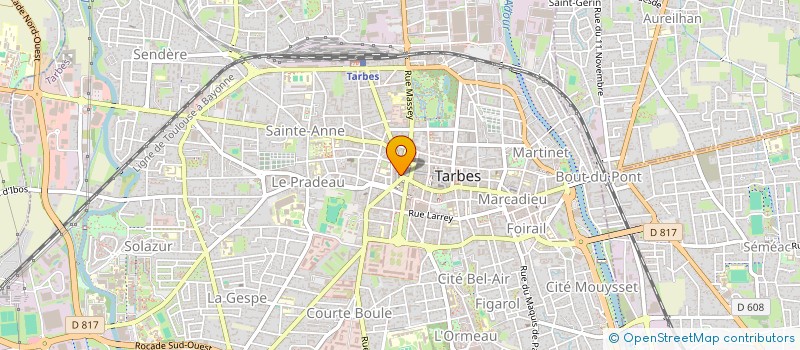 localisation de l'entreprise VOIX DE BIGORRE  TARBES