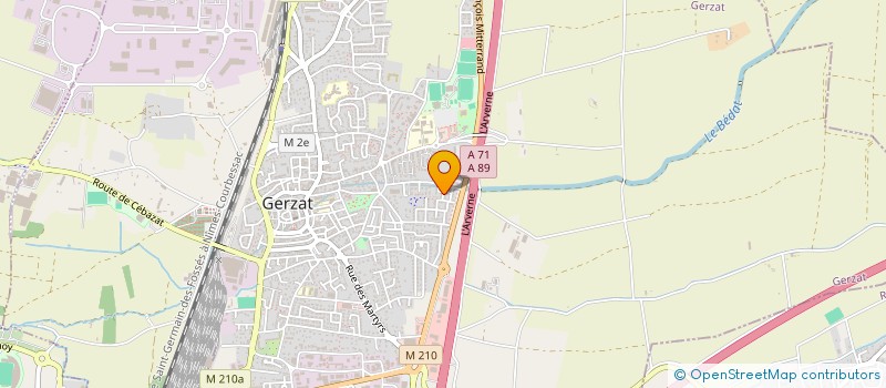 localisation de l'entreprise VOIX DES COMPOSITRICES  GERZAT