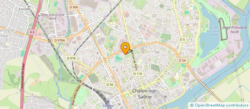 localisation de l'entreprise VOIX EN APARTE à CHALON-SUR-SAONE