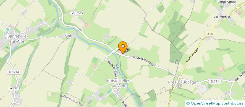 localisation de l'entreprise VOIX EN FETE  MAISONCELLES-SUR-AJON