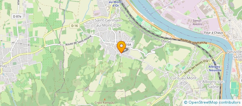 localisation de l'entreprise VOIX EN VIE  SAINT-GERMAIN-AU-MONT-D'OR