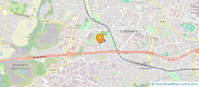 localisation de l'entreprise VOIX ET MUSIQUES DU MONDE à COLOMIERS