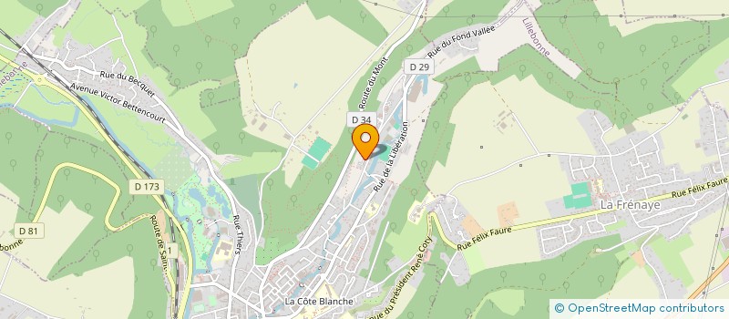 localisation de l'entreprise VOIX LACTEE à LILLEBONNE