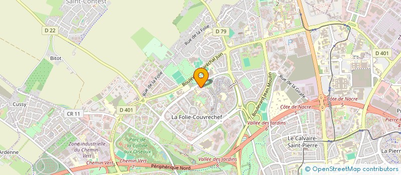 localisation de l'entreprise VOIX LIEES à CAEN