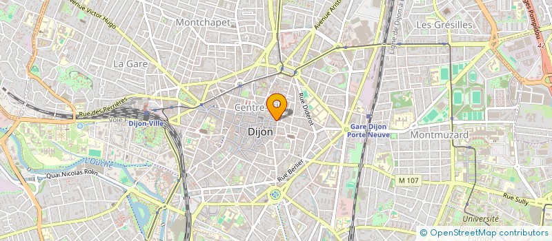 localisation de l'entreprise VOIX LIGERIENNES  DIJON