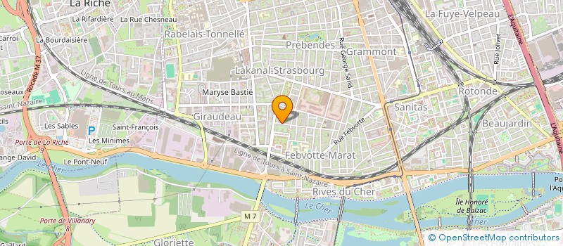 localisation de l'entreprise VOIX PASSERELLES  TOURS