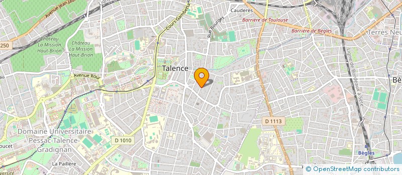 localisation de l'entreprise VOIX PUBLIQUE(S)  TALENCE