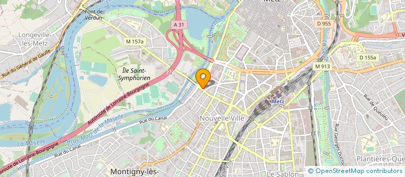 localisation de l'entreprise VOIX SACREES DES RELIGIONS DU LIVRE  METZ