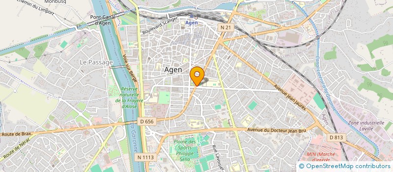 localisation de l'entreprise VOIX-SI VOIX-LA  AGEN