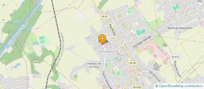 localisation de l'entreprise VOIX SI - VOIX LA  ANNULLIN