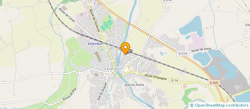 localisation de l'entreprise VOIX SONNEUSES à SAVERDUN