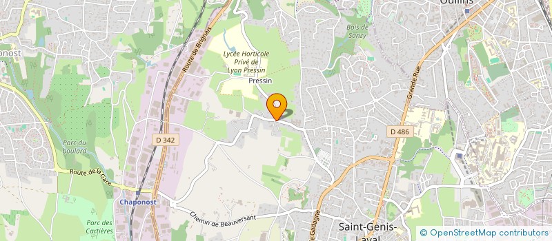 localisation de l'entreprise VOIX SUR RHONE à SAINT-GENIS-LAVAL