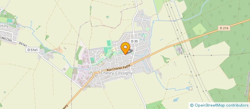 localisation de l'entreprise VOIXIO  CHEVRY-COSSIGNY