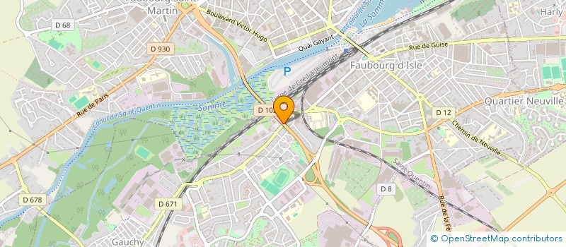 localisation de l'entreprise VOK FRAIS à GAUCHY