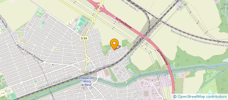 localisation de l'entreprise VOKA  MITRY-MORY