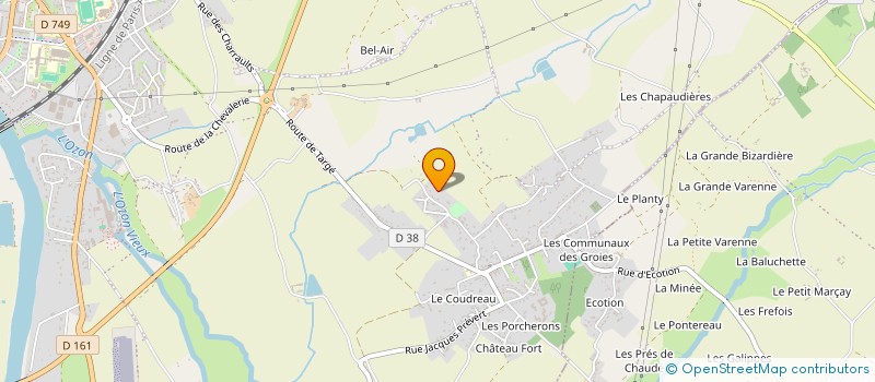 localisation de l'entreprise VOKETBALL ASSOCIATION MELTING SKILL à CHATELLERAULT