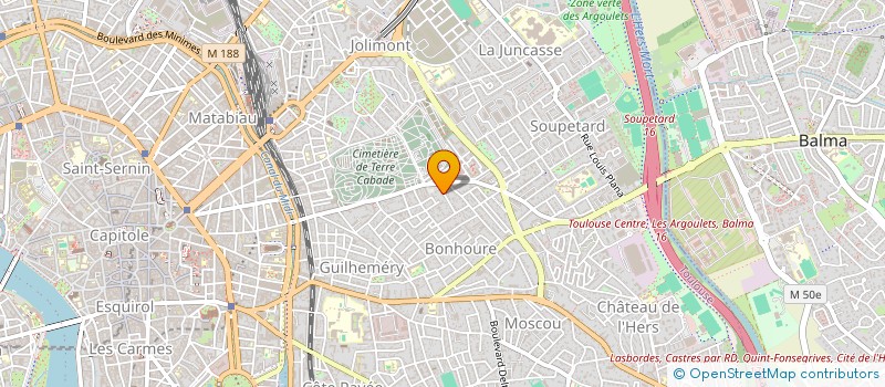 localisation de l'entreprise VOKSE à TOULOUSE