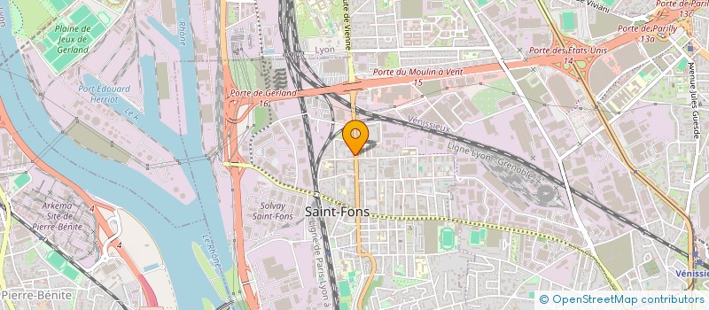 localisation de l'entreprise VOKSHI FINITIONS  SAINT-FONS