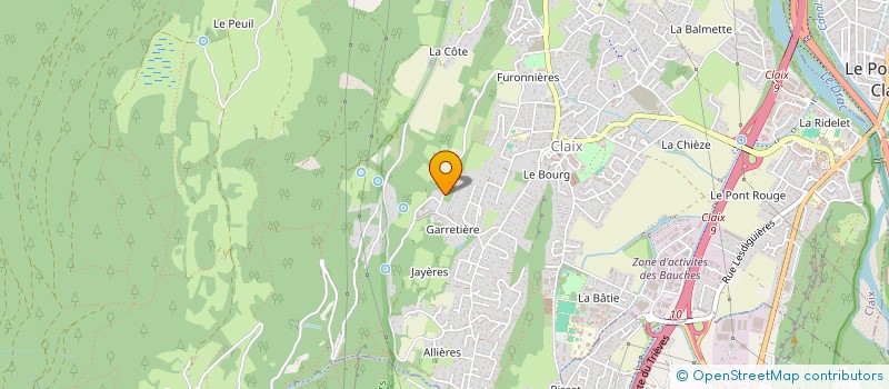 localisation de l'entreprise VOL BLUE  CLAIX