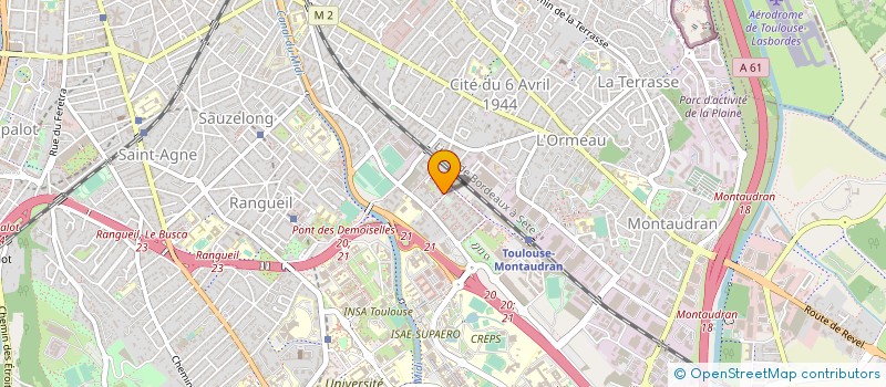 localisation de l'entreprise VOL DE NUIT à TOULOUSE