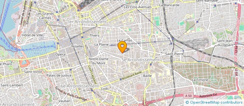 localisation de l'entreprise VOL DE NUITS à MARSEILLE