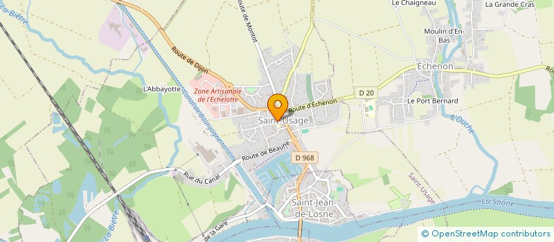 localisation de l'entreprise VOL'EN TACOTS  CHATENOY-LE-ROYAL