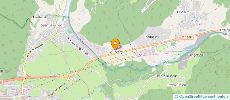 localisation de l'entreprise VOL LIBRE DE MONTMIN  TALLOIRES-MONTMIN