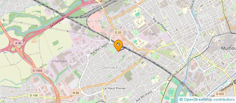 localisation de l'entreprise VOL LIBRE, GROUPE D'ANIMATION  PFASTATT