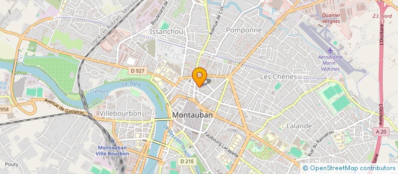 localisation de l'entreprise VOLAILLES ADIL SERVICE  MONTAUBAN