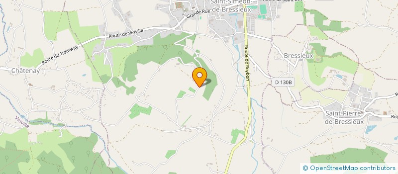 localisation de l'entreprise VOLAILLES DE BEAUREGARD à SAINT-SIMEON-DE-BRESSIEUX