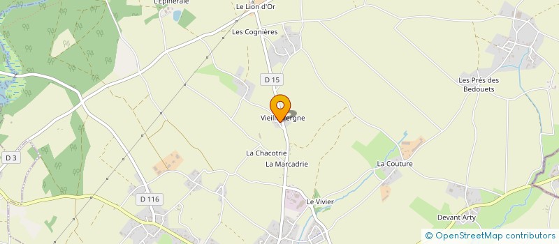 localisation de l'entreprise VOLAILLES DES QUATRE VENTS à SAINT-HILAIRE-DES-LOGES
