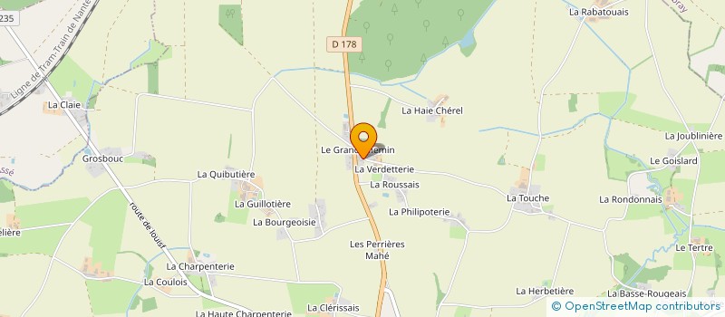 localisation de l'entreprise VOLAILLES DU GRAND CHEMIN à GRAND-AUVERNE