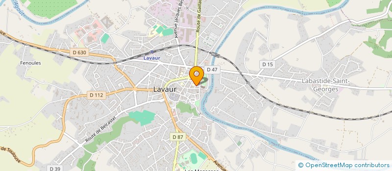 localisation de l'entreprise VOLANT D'OC VAUREEN  LAVAUR