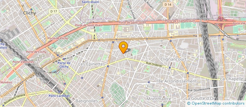 localisation de l'entreprise VOLANTIVOL à PARIS