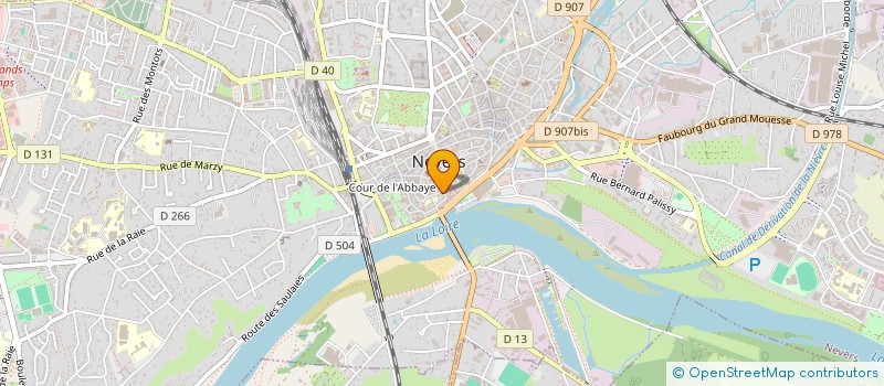 localisation de l'entreprise VOLANTS DE NEVERS à NEVERS